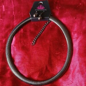 Paparazzi Silver Necklace and Earring Set